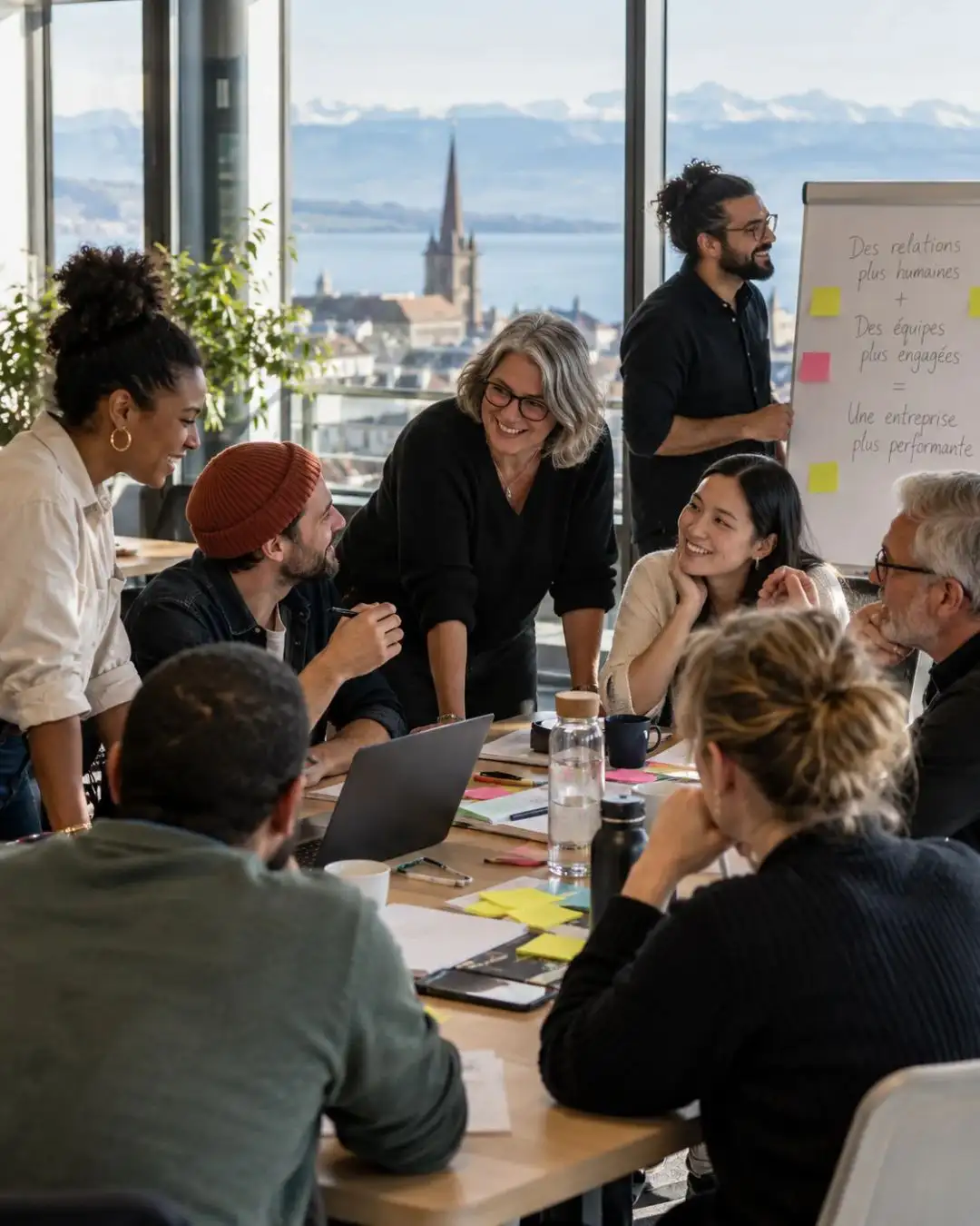 Entreprises – Workshops & formations | White Hat Co. - Collaboration au coucher du soleil-2